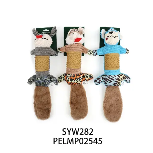 [6937250602545] Juguete de peluche mordillo con cola 20x51cm