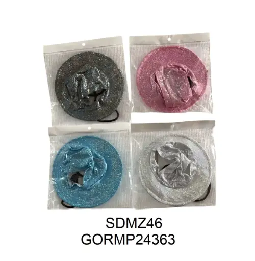 [6937250624363] Gorro piluso con brillos Talle L 42cm 