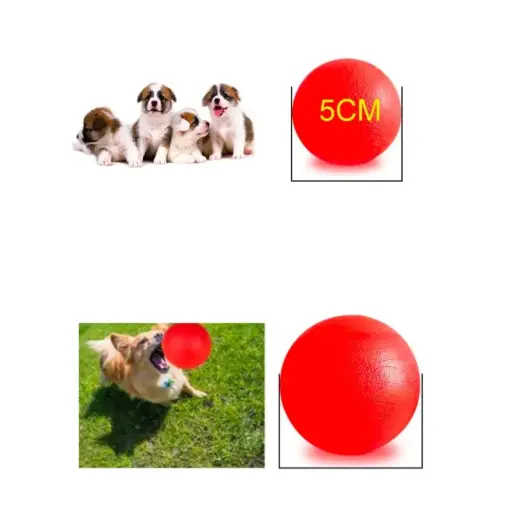 [6937250615040] Pelota roja 5cm 