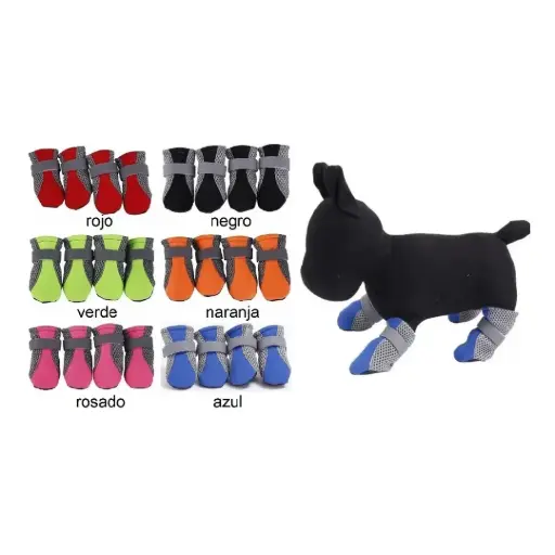 [2112345674124] Botitas de tela aireada Talle S